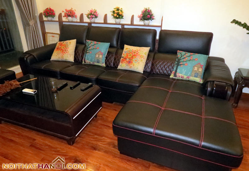 Sofa da cao cấp dài 3,5m